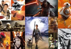 Tenyo Japan Pure White Jigsaw Puzzle Wsg500-660 Stained Art Star Wars: The Force Awakens(500 Pieces) Sale