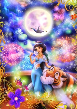 Tenyo Japan Pure White Jigsaw Puzzle Dpg266-575 Disney Aladdin Jasmine (266 Pieces) Flash Sale