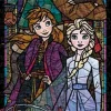 Tenyo Jigsaw Puzzle Disney Frozen Ii Stained Glass (Stained Art) (456 S-Pieces) Cheap