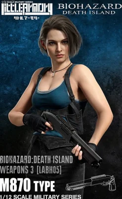 Hot Tomytec Military Series 1/12 Little Armory Resident Evil: Death Island Weapons Type 3 Jill Valentine Plastic Model