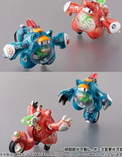 Online Wave Kumamaru Raccoon 1P Color (Clear Blue) Plastic Model