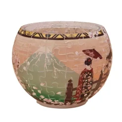 Yanoman 2201-33 3D Led Lamp Shade Puzzle Maiko (80 Pieces) Fashion
