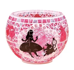 Yanoman 2201-62 3D Led Lamp Shade Puzzle Disney Alice In Wonderland Glass Mosaic Pattern (80 Pieces) Cheap