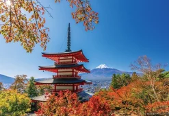 Yanoman 01-2088 Jigsaw Puzzle Autumn Scenery Of Arakurayama Sengen Park Yamanashi Japan (108 L-Pieces) Store