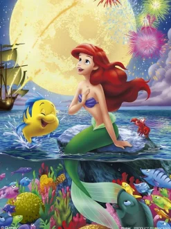 Yanoman 2308-03 Jigsaw Puzzle Disny The Little Mermaid Moonlight Harmony (150 Pieces) Cheap