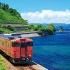 Yanoman 01-2083 Jigsaw Puzzle Himi Line And Toyama Bay Toyama Japan (108 L-Pieces) Fashion