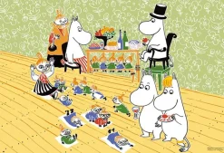 Yanoman 13-15 Jigsaw Puzzle Lively Dining Table Moomin (1000 S-Pieces) Sale