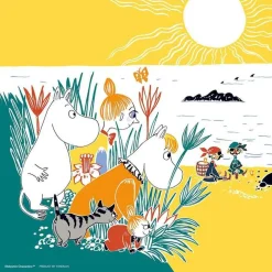 Yanoman 36-04 Jigsaw Puzzle Moomins Pirates ( Square Puzzle) (306 Pieces) Fashion