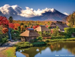 Yanoman 2308-30 Jigsaw Puzzle Mt. Fuji And Oshino Hakkai (150 S-Pieces) Flash Sale