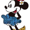 Yanoman 31-02 Jigsaw Puzzle Silhouette Mickey & Friends Minnie Mouse (304 Pieces) Sale