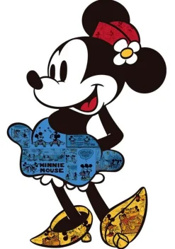 Yanoman 31-02 Jigsaw Puzzle Silhouette Mickey & Friends Minnie Mouse (304 Pieces) Sale