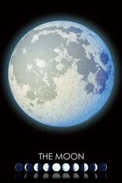 Yanoman 10-1442 Jigsaw Puzzle The Moon (1000 Pieces) Hot